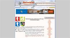Desktop Screenshot of antenistas.eu